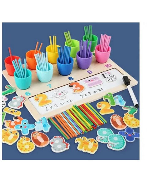 Wooden Mathamatics Education Board - EKT3002
