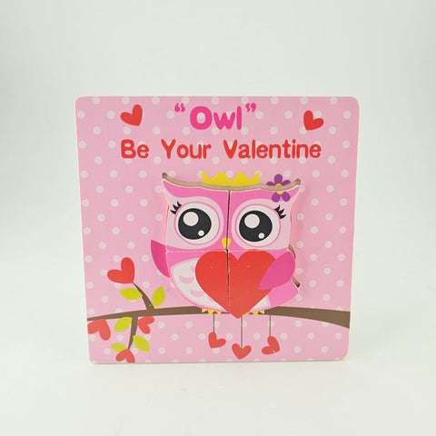 Wooden 6X6 Puzzle Be Your Owl - EKT3024