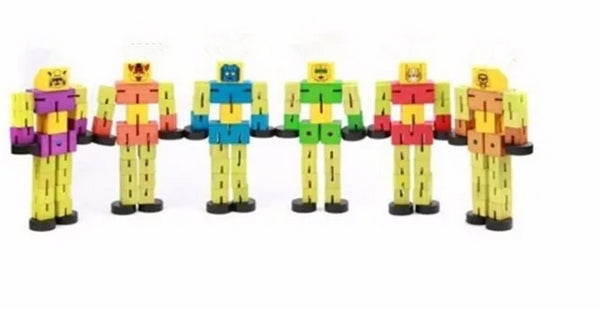 Wooden Distortion Robot - EKT3043