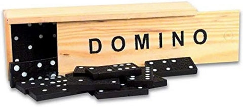 Wooden Domino Blocks Set | Box of Creativity & Fun