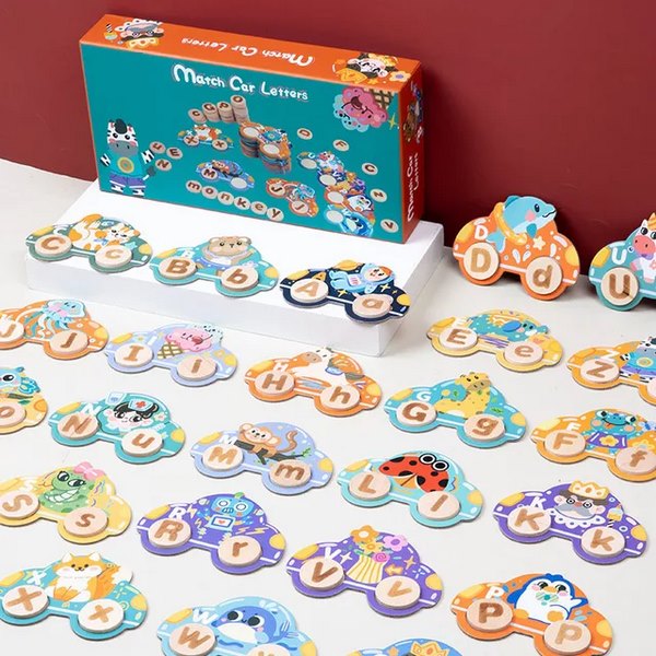 Wooden Matching Letter Game - EKT3097