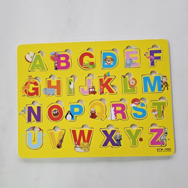 Wooden Alphabet Matching Puzzle - EKT3111