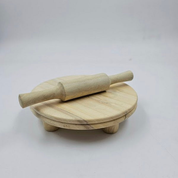 Extrokids Wooden Roti Maker For Kids - EKT3122