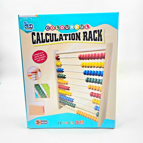 Extrokids Wooden Colourful Abacus For Kids  - EKT3124