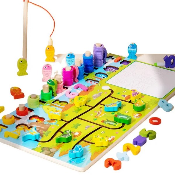 Wooden Dino Log Board - EKT3167