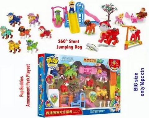 Extrokids Pretend Play Action Rescue Paw Patrol Amusement Park Toy - EKR0043