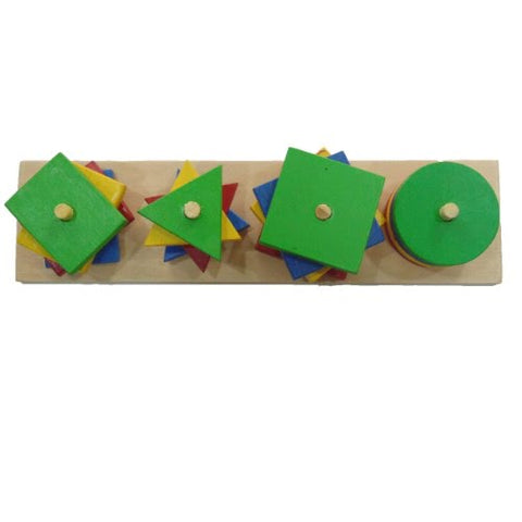Extrokids Wooden Shape and Colour Sorter - EKW0029