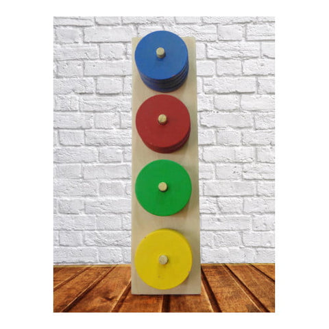Extrokids Wooden Colour Sorter - EKW0030