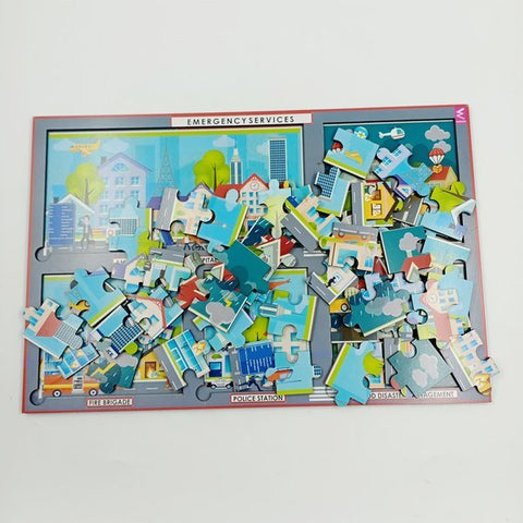 Extrokids emergency services Learning Jigsaw Puzzle-EKW0073