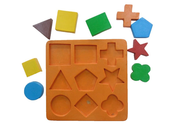 Wooden Size and Shape Sorter Educational toy - EKW0085