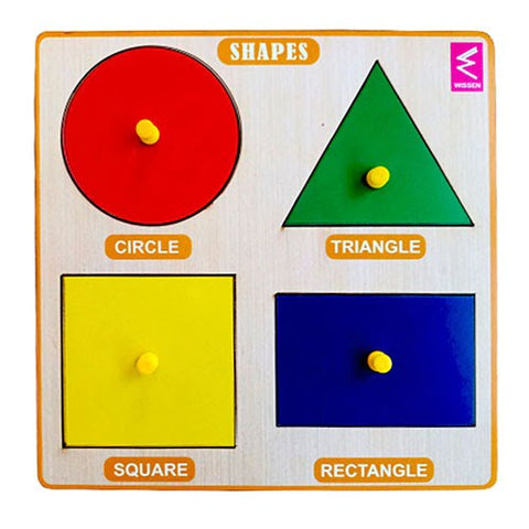 Shapes Peg Board with Inner side - EKW0101