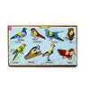 Wooden Birds Learning Knob Educational tray -Economy - EKW0128