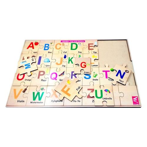 Alphabet A-Z Puzzle 12*18 inch - EKW0129