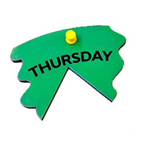 Days in a week puzzle - EKW0132