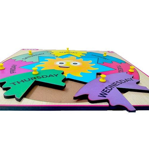 Days in a week puzzle - EKW0132