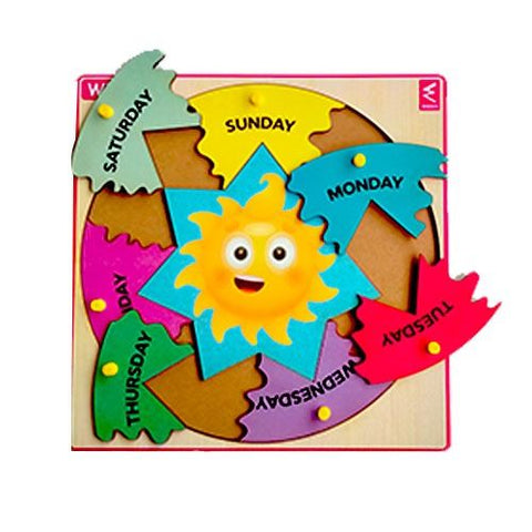 Days in a week puzzle - EKW0132