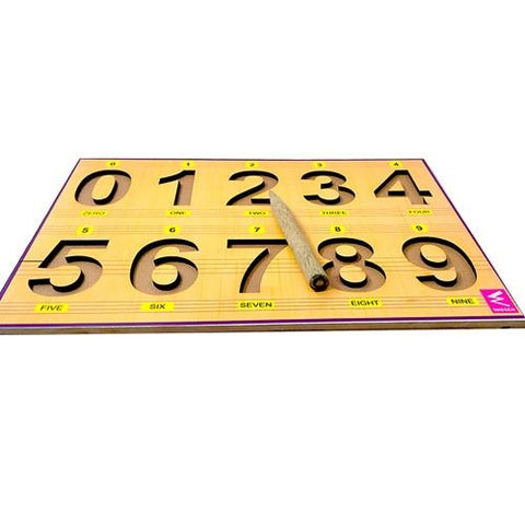 Number tracing 0-9 - 12*9 inch - EKW0146