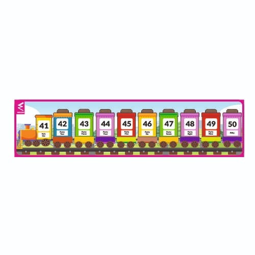 Train Sequencing Puzzle 31-50 Number Set of 3 - EKW0154
