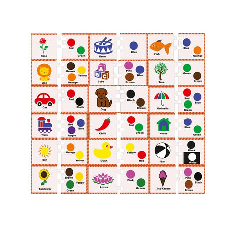 Colour Matching Puzzle- Medium Level - EKW0161