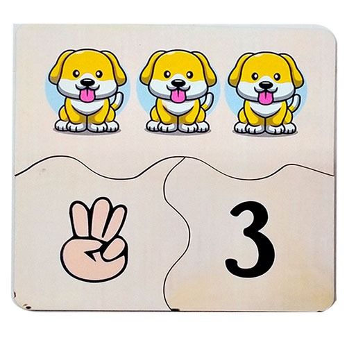Numbers Matching Puzzle - EKW0168