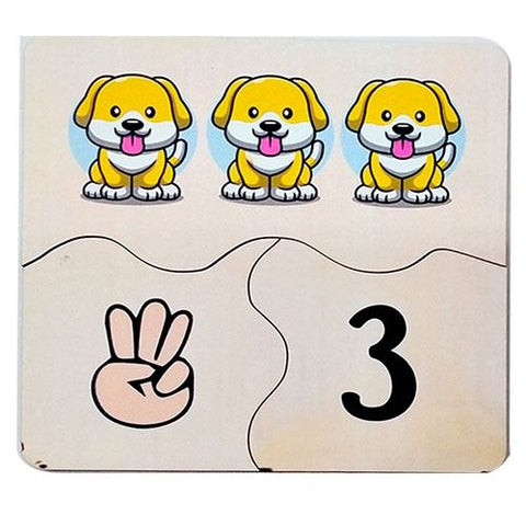 Numbers Matching Puzzle - EKW0168