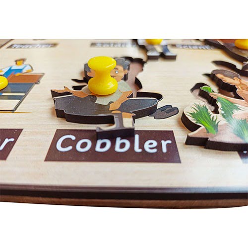 Occupation Learning Peg board Puzzle - EKW0173