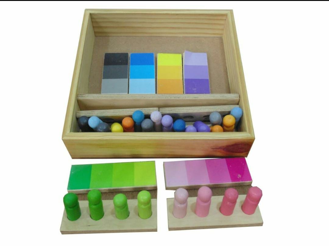 Wooden Cognitive Color Sorting Kit - EKW0180 – Extrokids