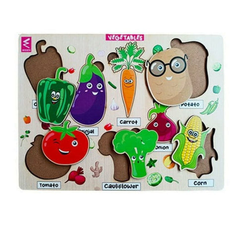 Extrokids matching vegetable-puzzle - EKW0185