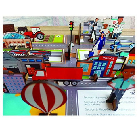 Extrokids city escape activity board game - EKW0194