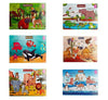 Extrokids habitat puzzle set of 6 9*6 inches - EKW0197
