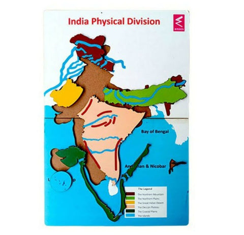 Extrokids physical divisions of india board game - EKW0200