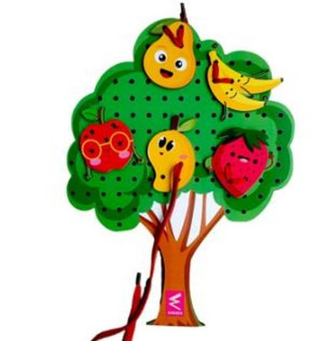 Sewing tree with Fruits Lacing - EKW0203
