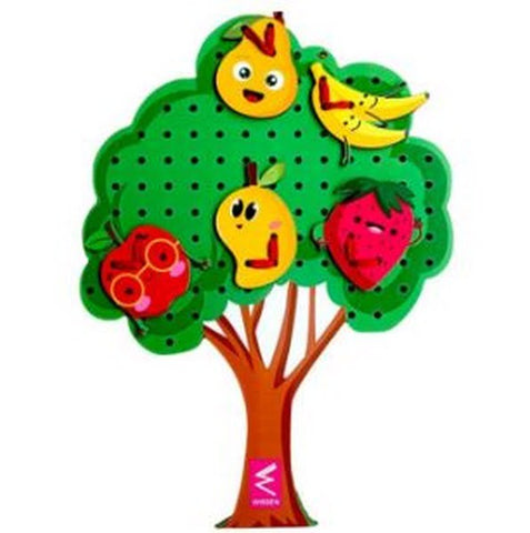 Sewing tree with Fruits Lacing - EKW0203