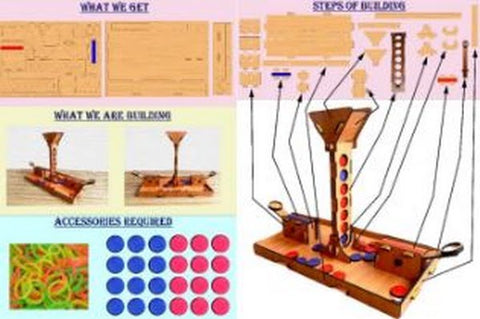 STEM DIY CATAPAULT GAME - EKW0219