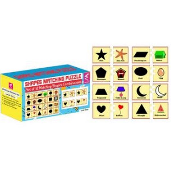 Shape and Object Matching Puzzle - EKW0223 – Extrokids