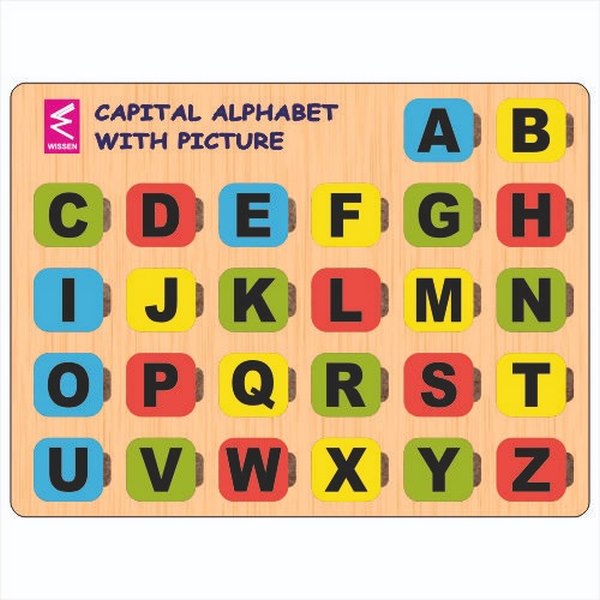 Alphabet matching board - EKW0247