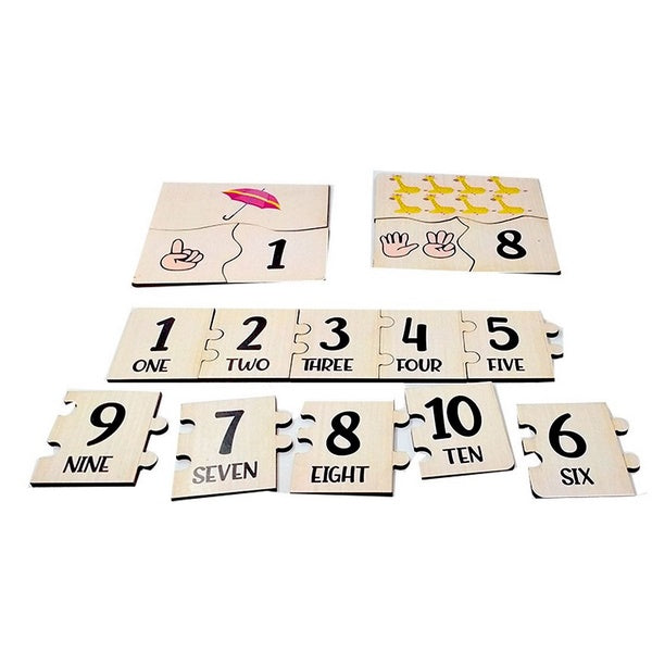 Number self correcting puzzle - EKW0252