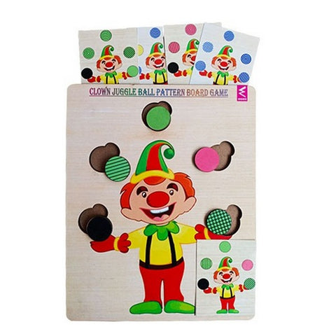 Clown juggle ball pattern board game - EKW0256