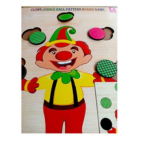 Clown juggle ball pattern board game - EKW0256