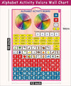 Alphabet Activity velcro chart - EKW0258