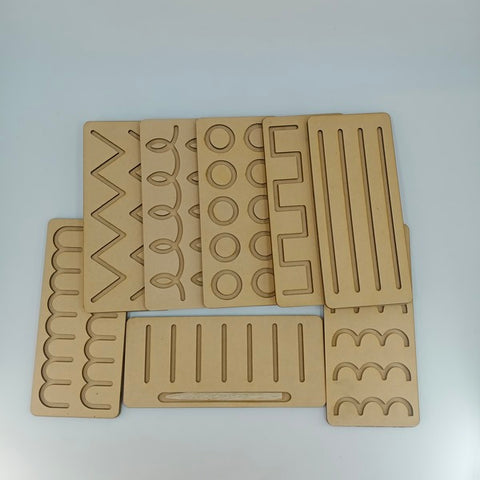 Wooden Tracing Board Pattern 3 - EKW0259