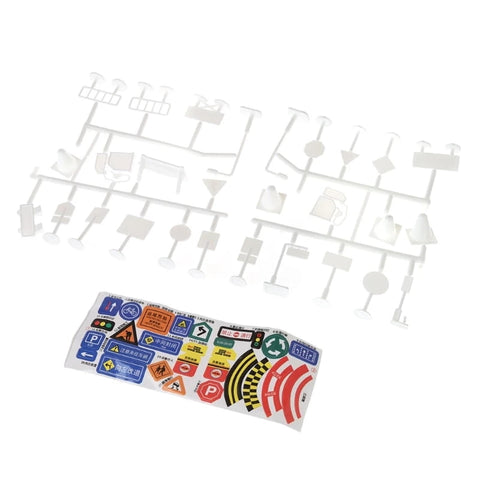 Signal Signs - Miniatures - White Color - EKT1122