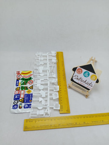 Signal Signs - Miniatures - White Color - EKT1122