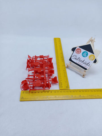 Signal Signs - Miniatures - Red Color - EKT1123