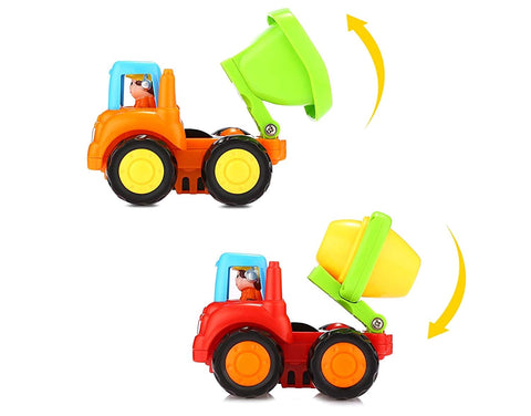 Engineering Vehicles - Tractor / Bulldozer / Dumper / Cement Mixer - EKT0539