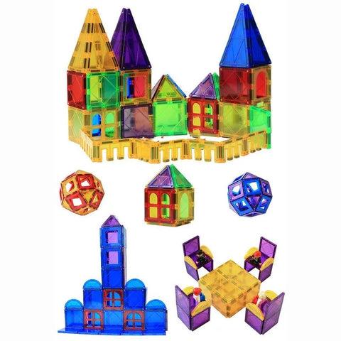 Magnetic Building Blocks - Magnatiles - 82 Pcs - EKT1265