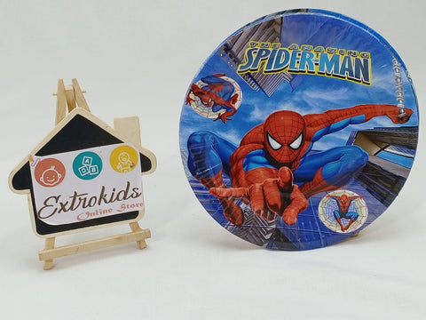 Birthday Paper Plates-Spiderman-R - EKC1189