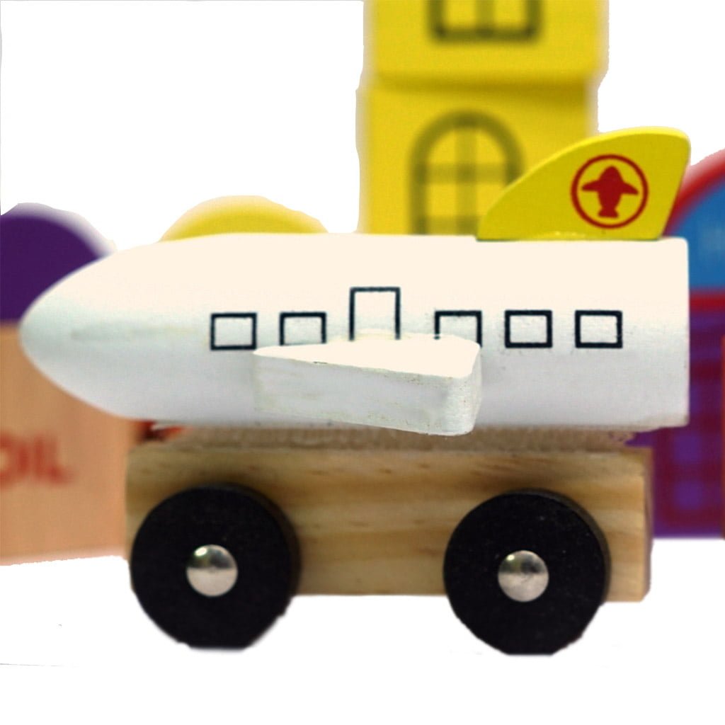Wooden Mini Town Set - Airport - EKT0103