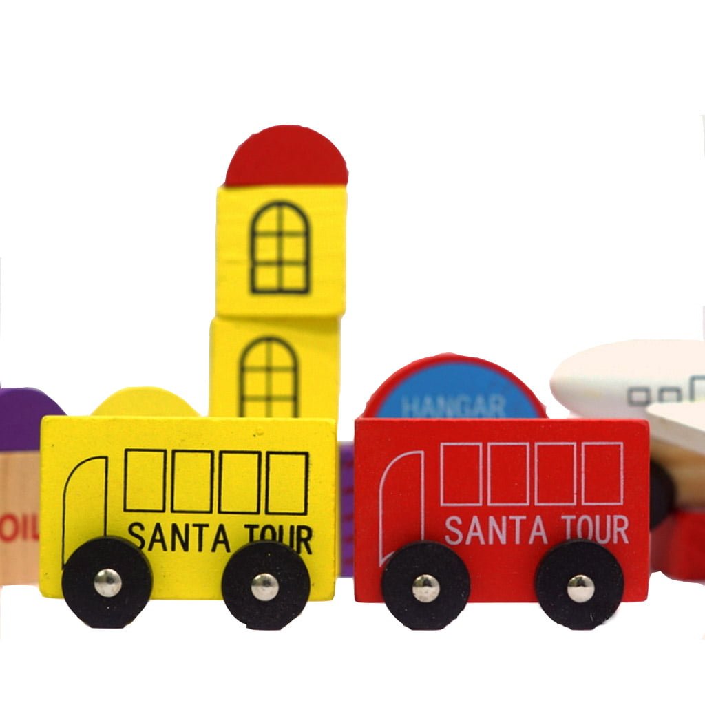 Wooden Mini Town Set - Airport - EKT0103