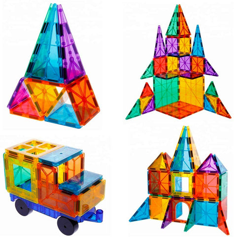 Magnetic Building Blocks - Magnatiles - 82 Pcs - EKT1265